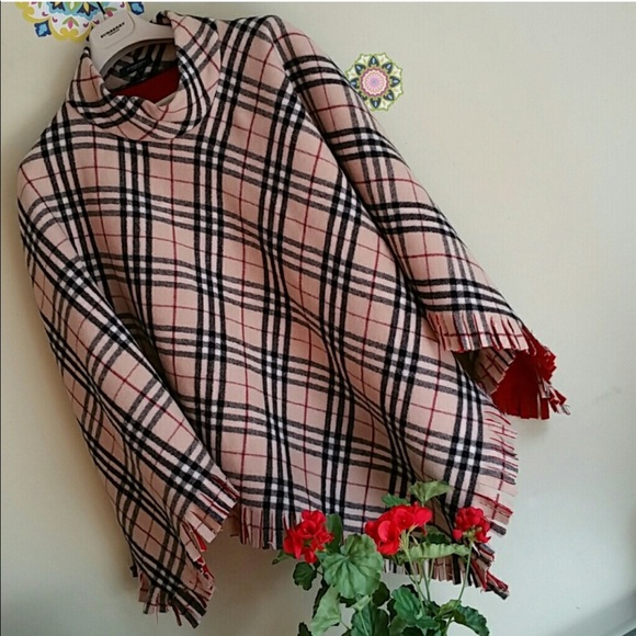 Burberry Jackets & Blazers - Authentic Burberry giant poncho